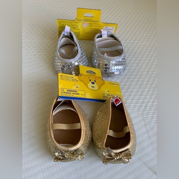Set of 2 Build A Bear Shoes - Picture 1 of 5